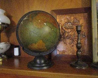 Vintage globe