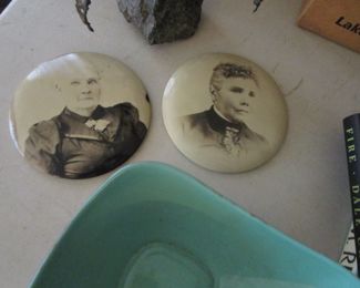 Old pins and old photos