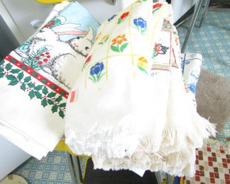 Vintage 1960's terry cloth towels