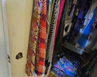 Lots of groovy vintage ties
