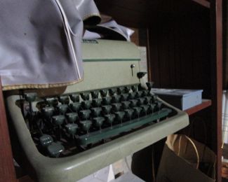 Old typewriter