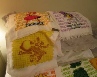 Vintage 1960's terry cloth towels