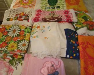 Vintage 1960's terry cloth towels