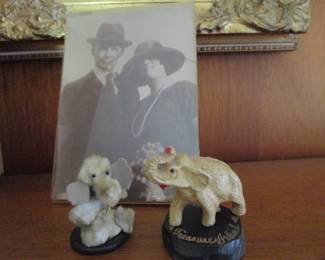 Cute vintage elephants