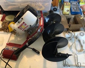 New unused hole Auger