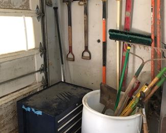 Tool box garden tools 