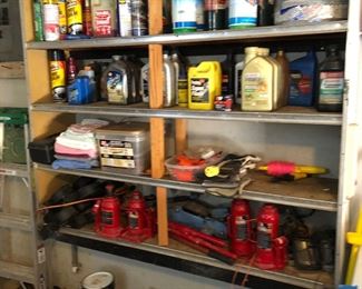 Jacks and full various fluids