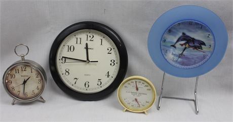 Lot 002   1 Bid(s)
Assorted Clocks