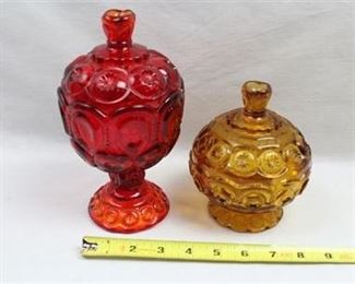 Lot 103   6 Bid(s)
Vintage LE Smith Moon & Stars Glassware