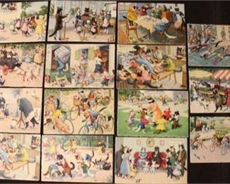 Lot 260   5 Bid(s)
Vintage Postcards-Cats