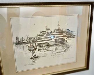 Framed Print of The Sound by Christopher Paul Bollen