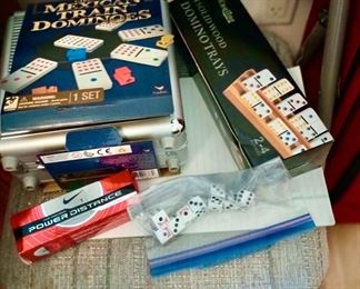 Nike Power Distance Golf Balls, Mexican Train Dominos, Solid Wood Domino Trays