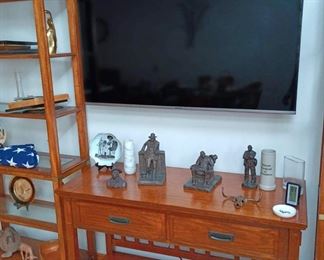 Cherry Double Drawer Console Table