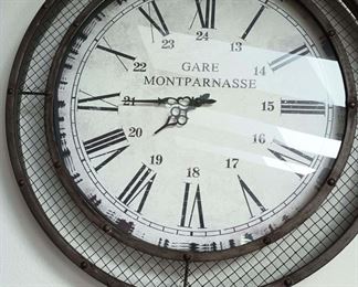 Gare Montparnasse Wall Clock