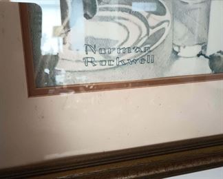 Norman Rockwell Print of Freedom from Want