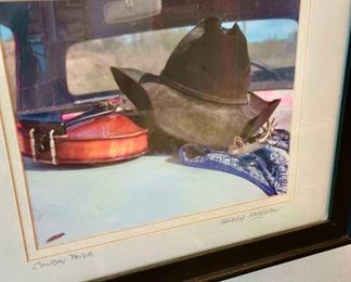 Cowboy Pride Print by Shirley Longfellow