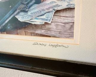 Dirty Money Print by Shirley Longfellow