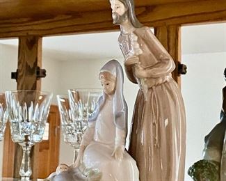 Nao by Lladro - Holy Family "Joseph, Mary & Baby Jesus" Figurine