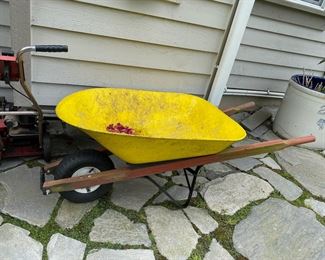 Yellow Wheelbarrow