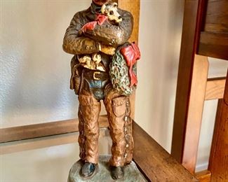 Christmas On The Range Statue by Michael Garman