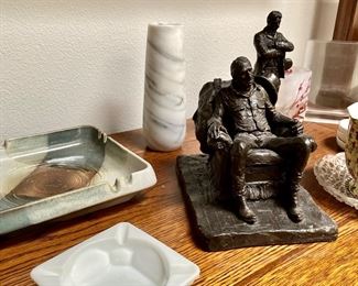 1973 American Cowboy - Chairman Of Range Sculpture by Michael Garman