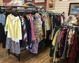 clothing - racks of $1 clothing 