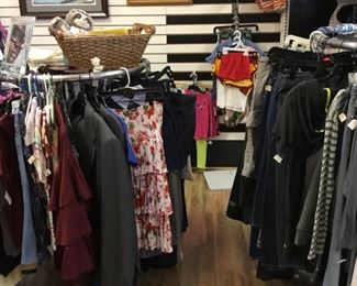 clothing - racks of $1 clothing 