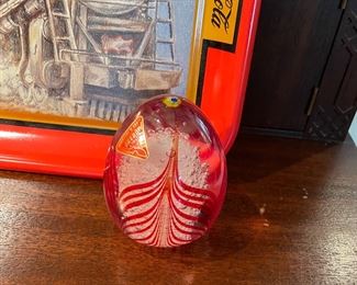 Murano paperweight 