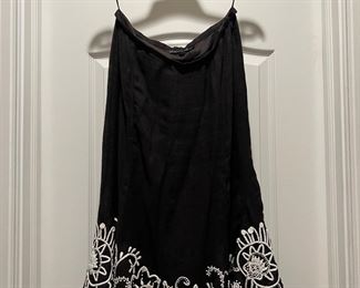 Women's Lafayette 148 Floral Embroidered Skirt Size 8