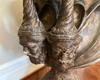 Resin & Plaster Urn/Pot (pr) (22"D x 29-1/2"H)