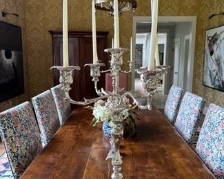 Farmhouse Style Dining Table (48"W x 144"L x 30"H)