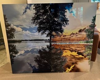 Mounted Print on Aluminum 