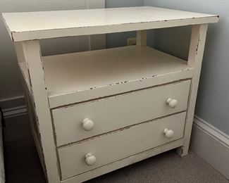 Buying & Design Made in Italy 2 Drawer End Table (pr) (18"D x 25"W x 27"H)