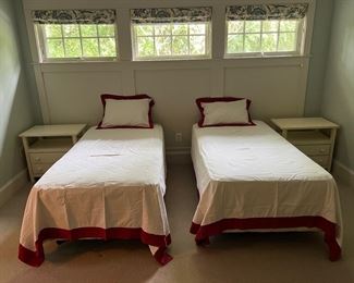 Matching Twin Beds 