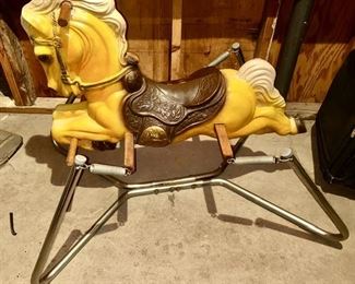 Vintage rocking horse