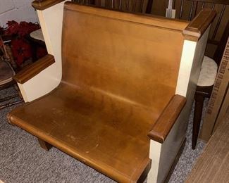 Vintage church pew/bench from Dixboro Methodist Church 