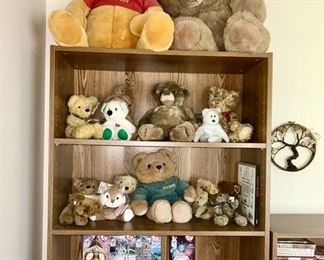 Vintage plush animals, etc.