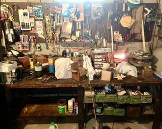 Misc. tools, nuts/bolts, etc.