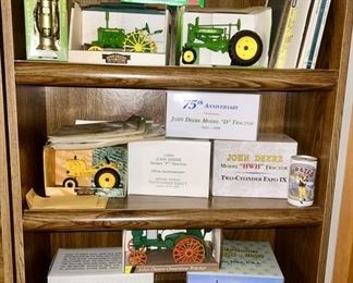 John Deere toy tractors, John Deere books