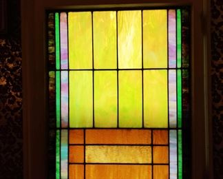 Stained Glass Hinged  Windows Panels 