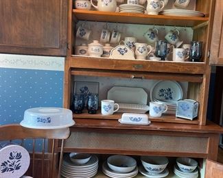 Pfaltzgraff Yorktowne Whole set marked at 1/2 retail pricing..make me an offer!