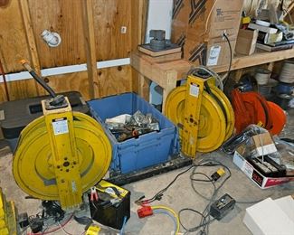 Industrial hose reel