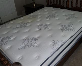 The mattress is nice....but has a stain