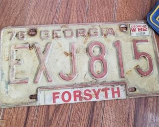 75 Georgia plate