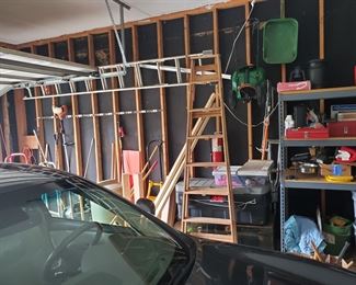 Ladders/shelving/tools