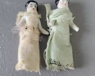 Tiny porcelain dolls...