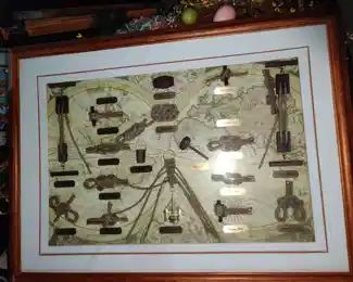 Numerous nautical knots