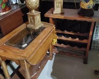 Pineapple pair of lamps