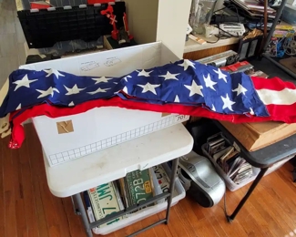 12' fabric flag