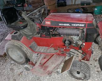 Toro Wheel Horse needs cleaning up